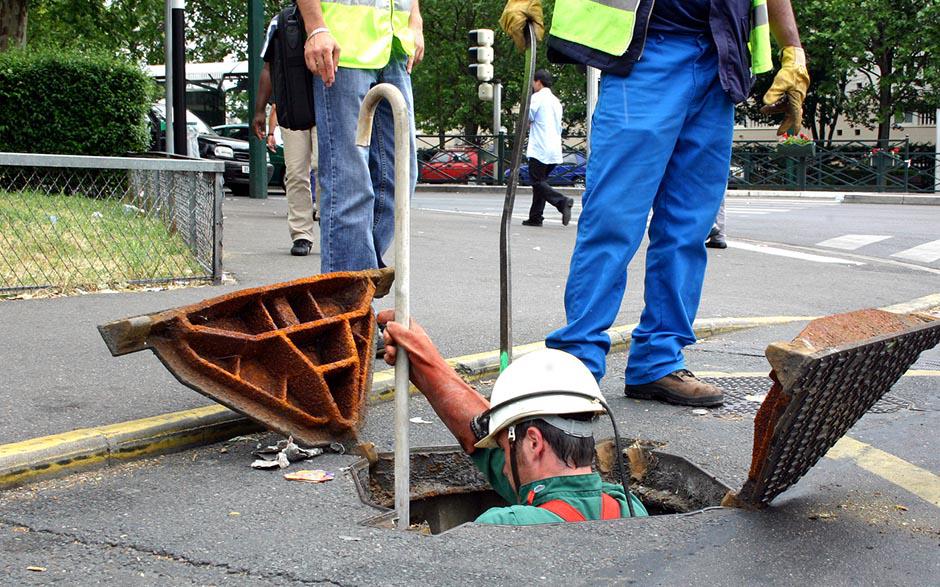 assainissement canalisation Le Thillay
